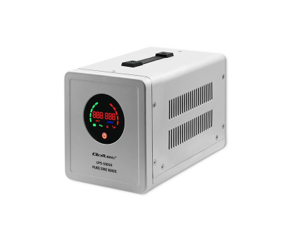 UPS (zasilacz awaryjny) Qoltec Pure Sine Wave UPS (500VA/350W)